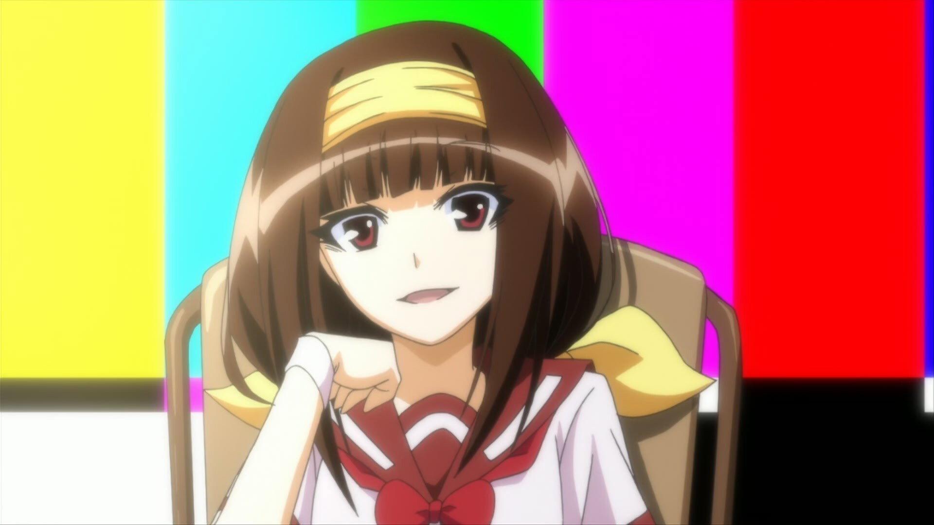 Still from Good Loser Kumagawa, -12th Tank. Execute the Student Council