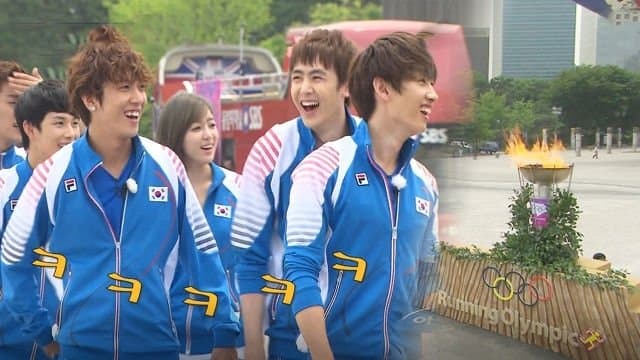 Still from Idol Olympics