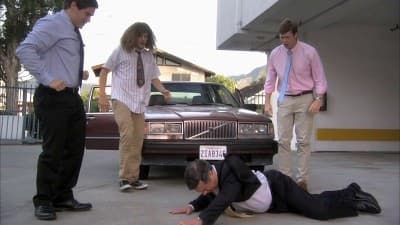 Still from In the Line of Getting Fired