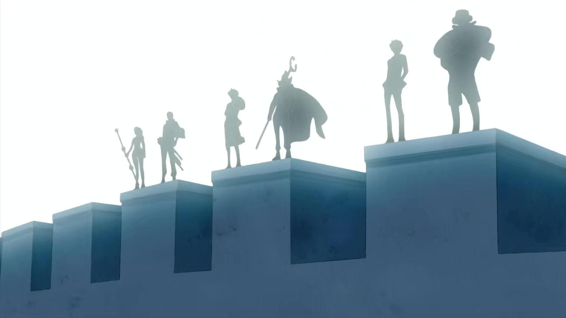 Still from Jump Towards the Falls! Luffy’s Feelings!