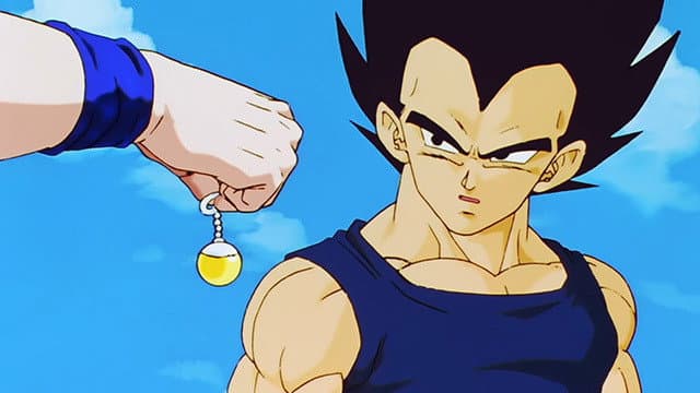 Still from Miracles Happen Once... Will Goku and He Make the Ultimate Combination?