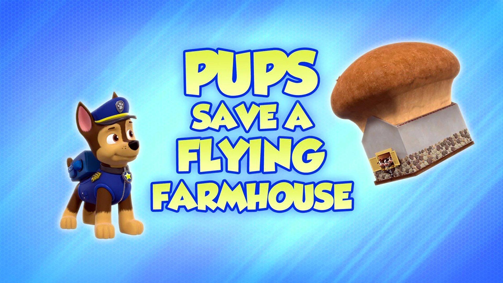 Still from Pups Save a Flying Farmhouse