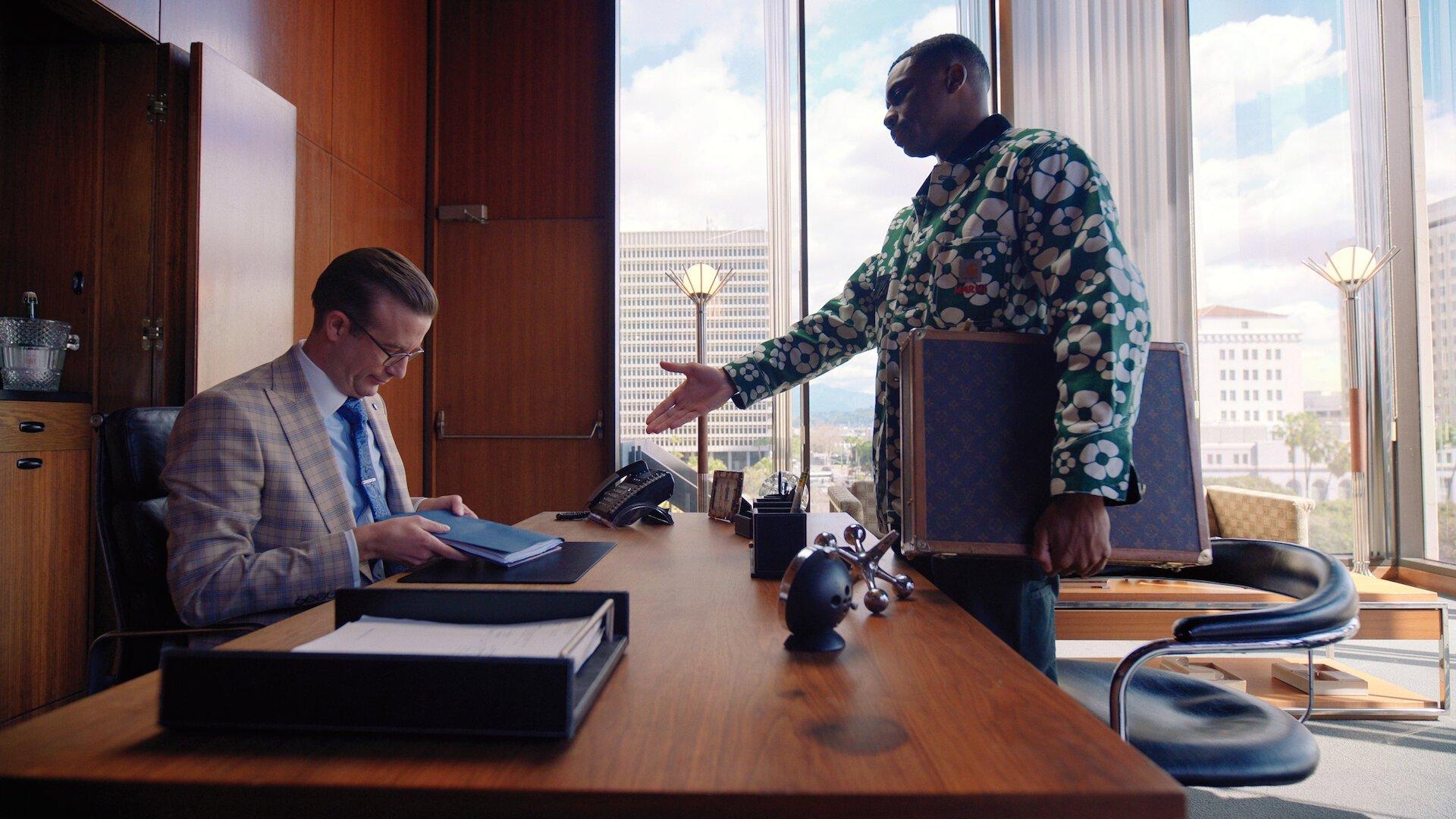 Still from Black Business