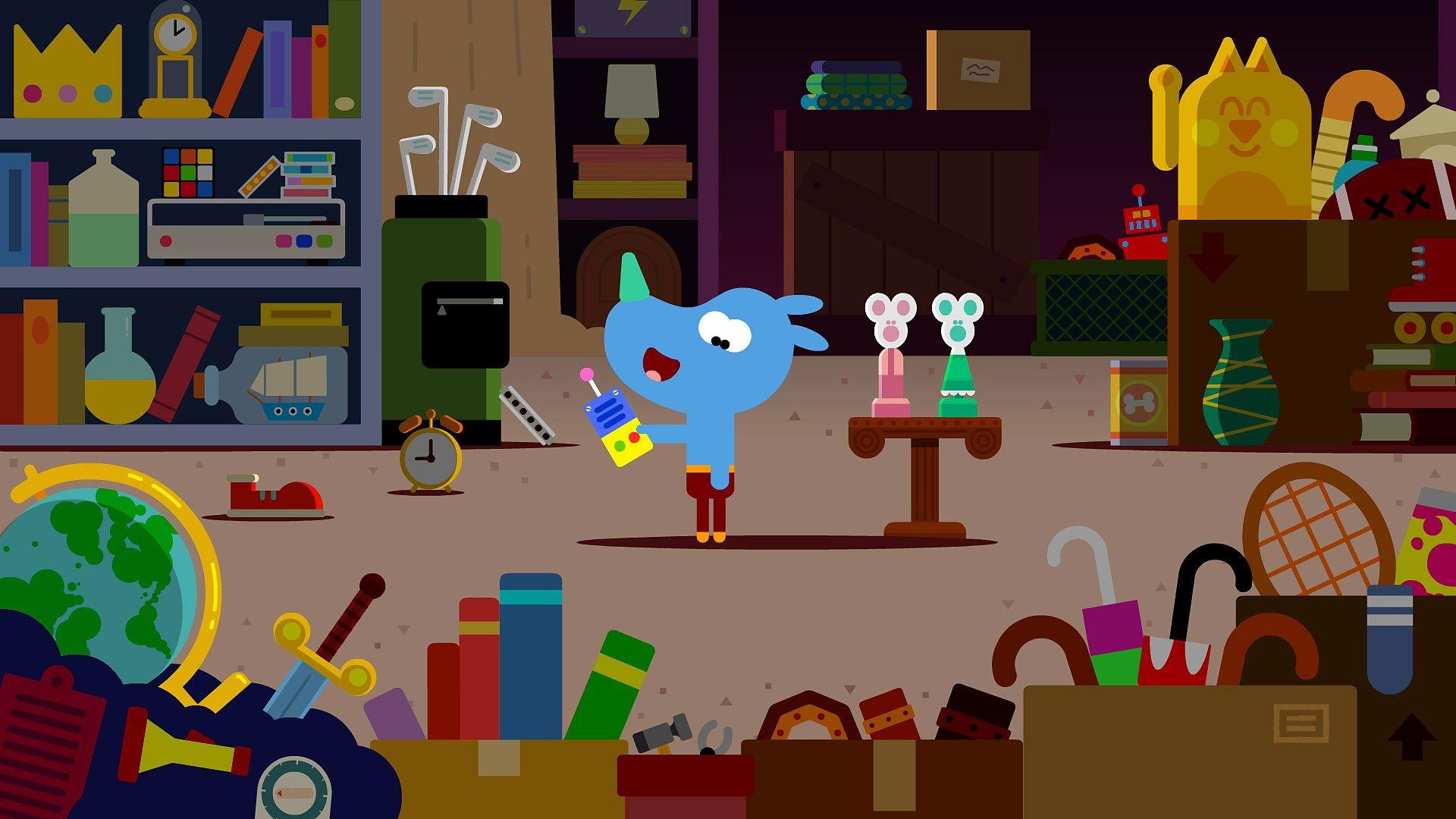 Still from The Lost Property Badge