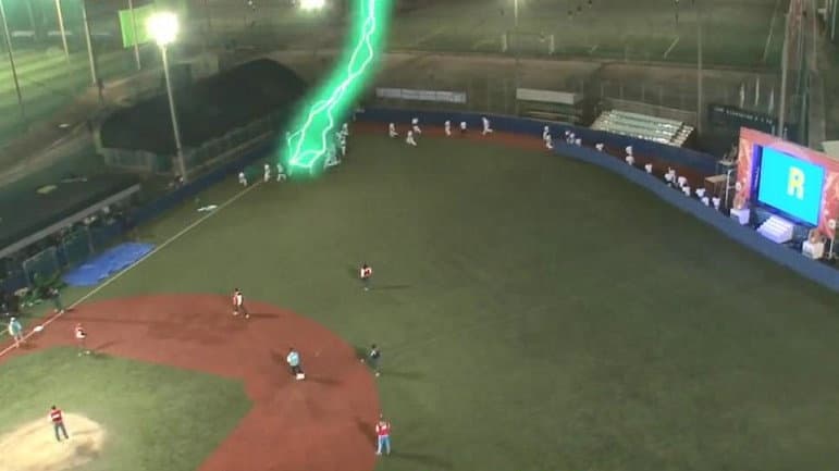 Still from Superpower Baseball