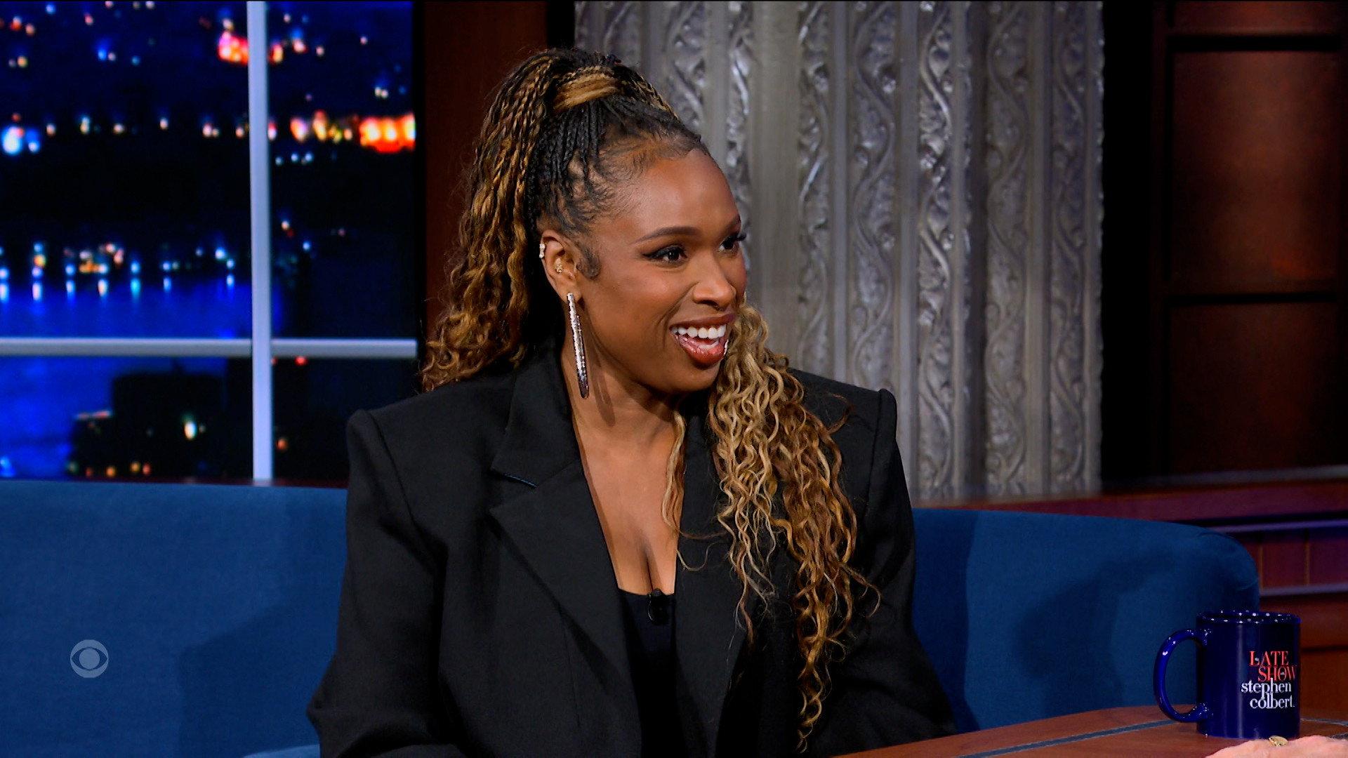 Still from 5/14/24 (Jennifer Hudson, Marisa Abela)