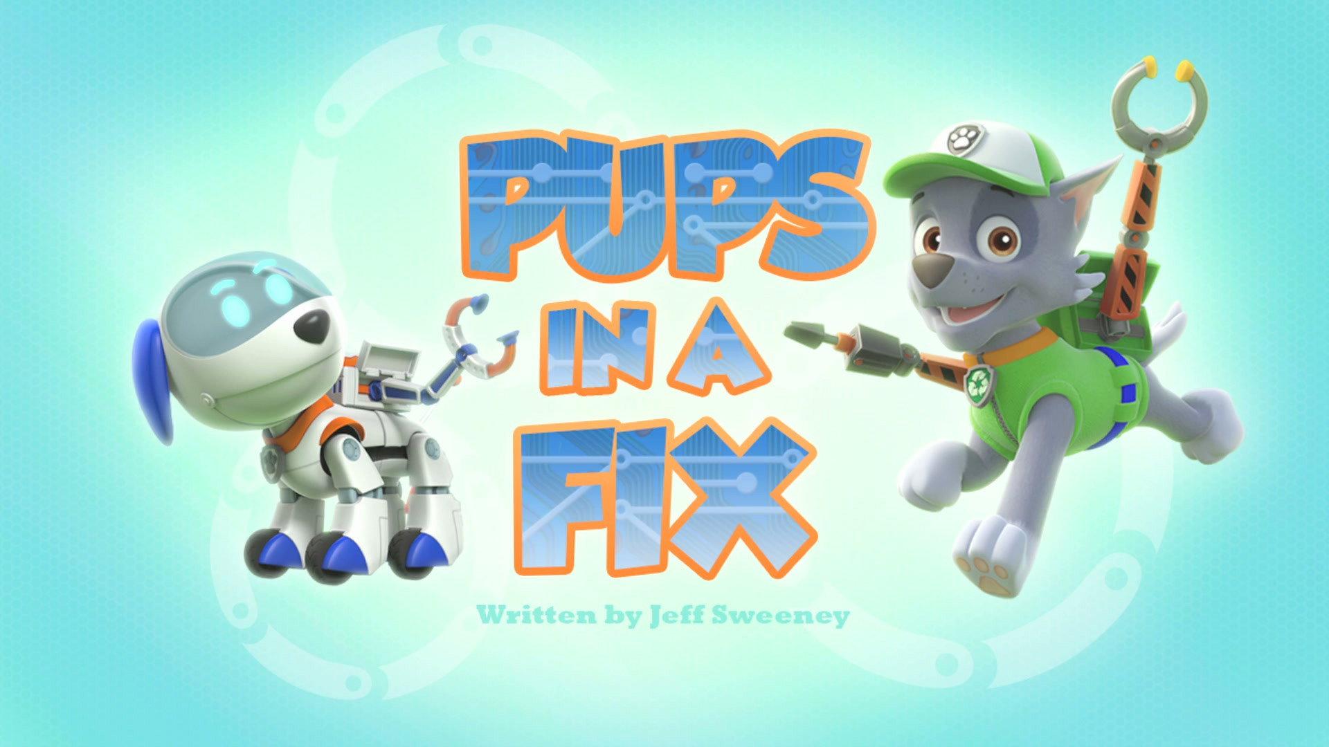 Still from Pups in a Fix