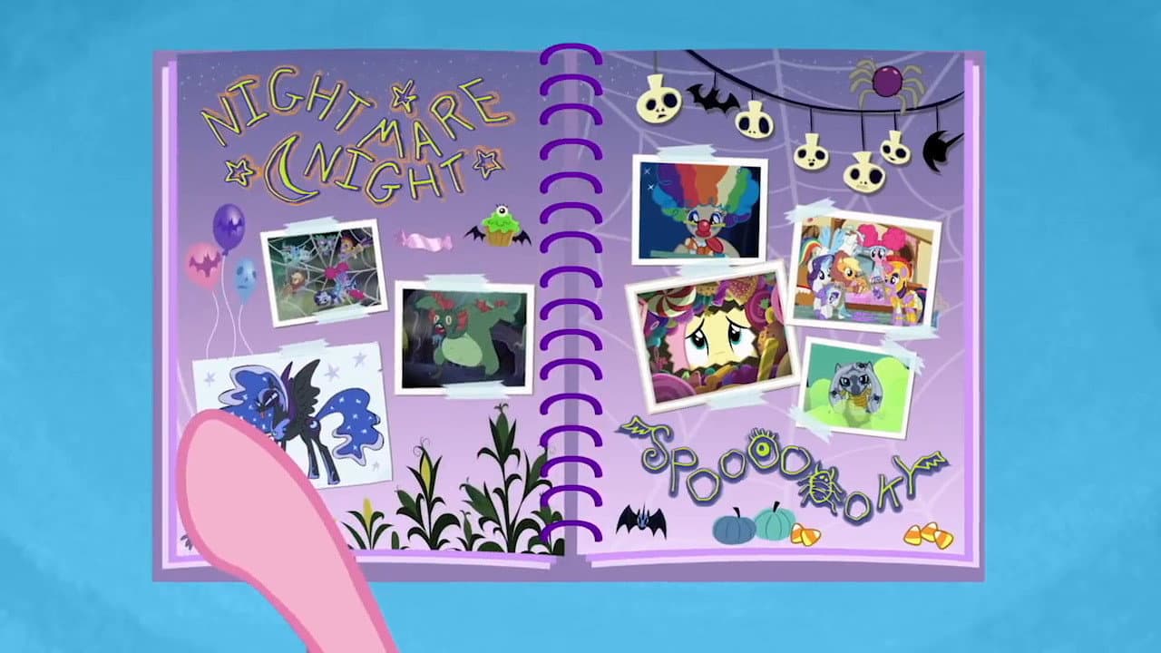 Still from Baby Flurry Heart’s Heartfelt Scrapbook: All About Nightmare Night