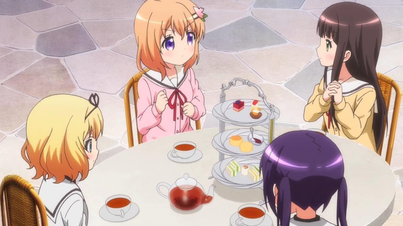 Still from 4th Bunny: Cocoa-senpai’s Elegant Tea Party Tutorial