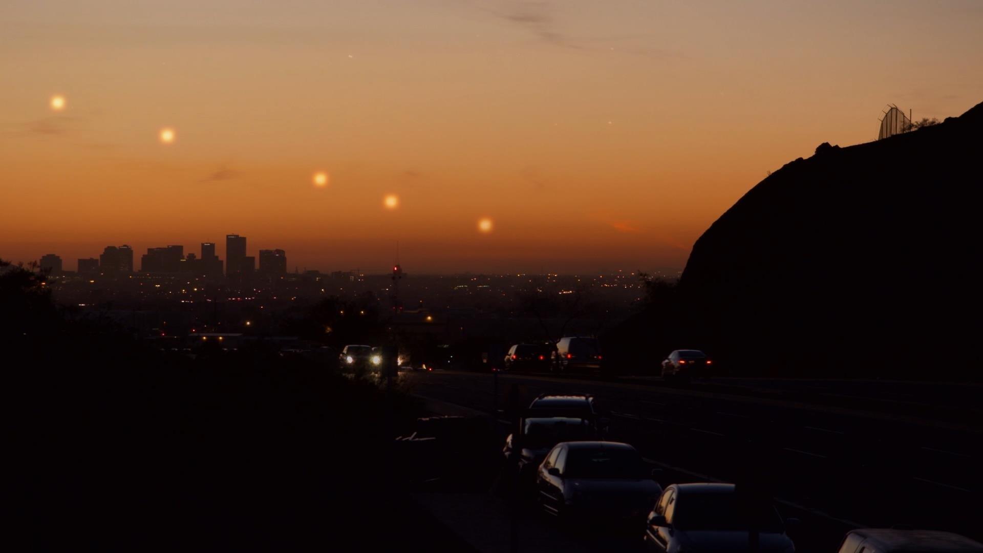 Still from The Phoenix Lights Phenomenon