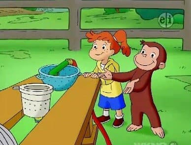 Still from George and Allie's Automated Car Wash