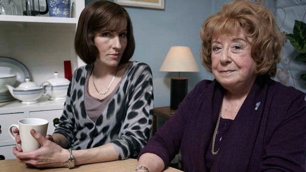 Still from The Curtains
