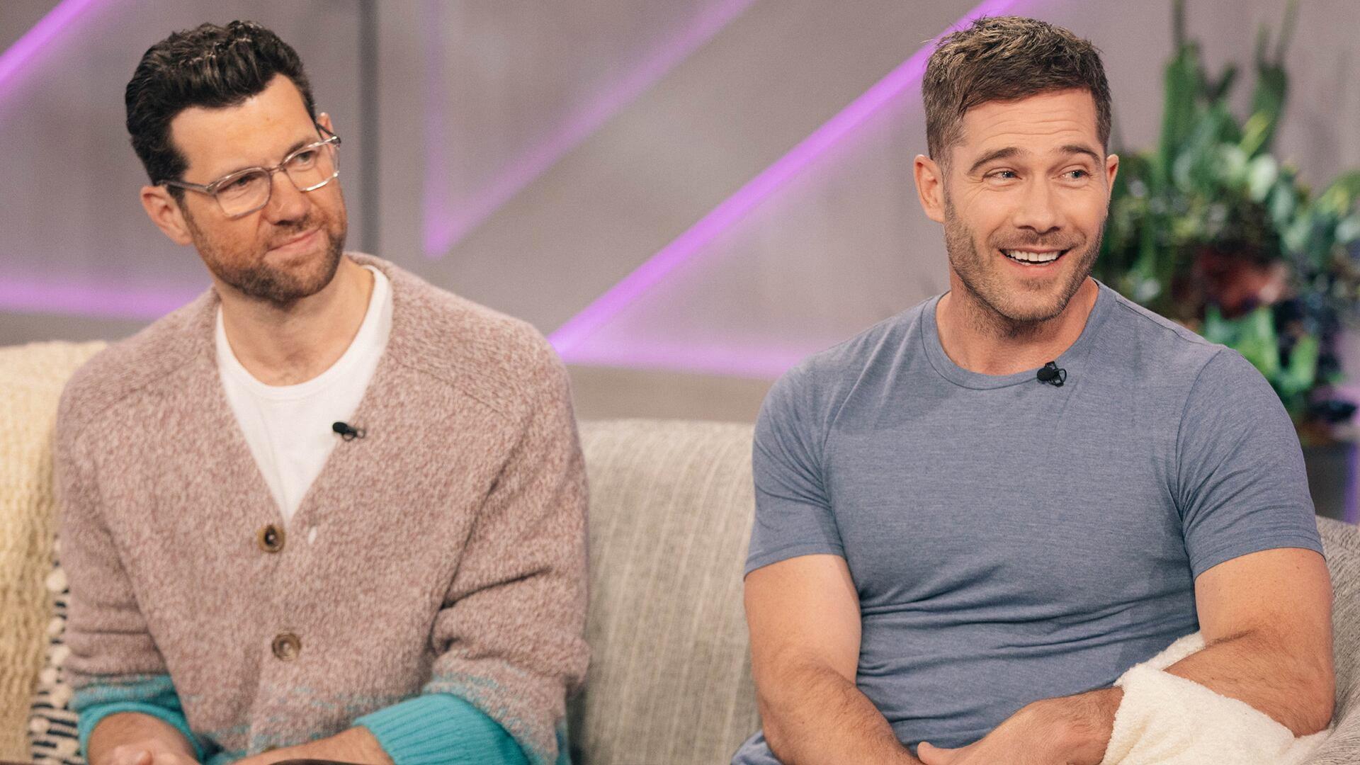 Still from Billy Eichner, Luke Macfarlane, Jim Rash, Symone