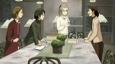 Still from Kuramori / Haibane of Abandoned Factory / Rakka's Job