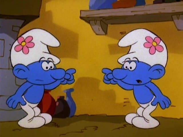 Still from The Hundredth Smurf