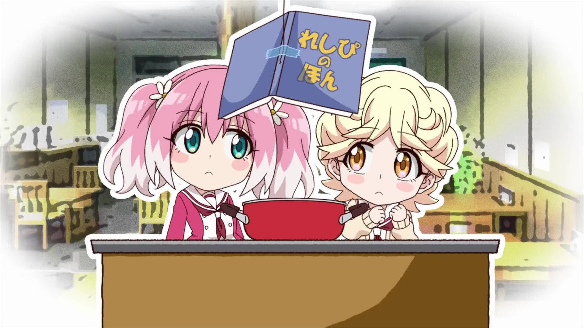 Still from Mini Anime 4: Russian Roulette Cooking