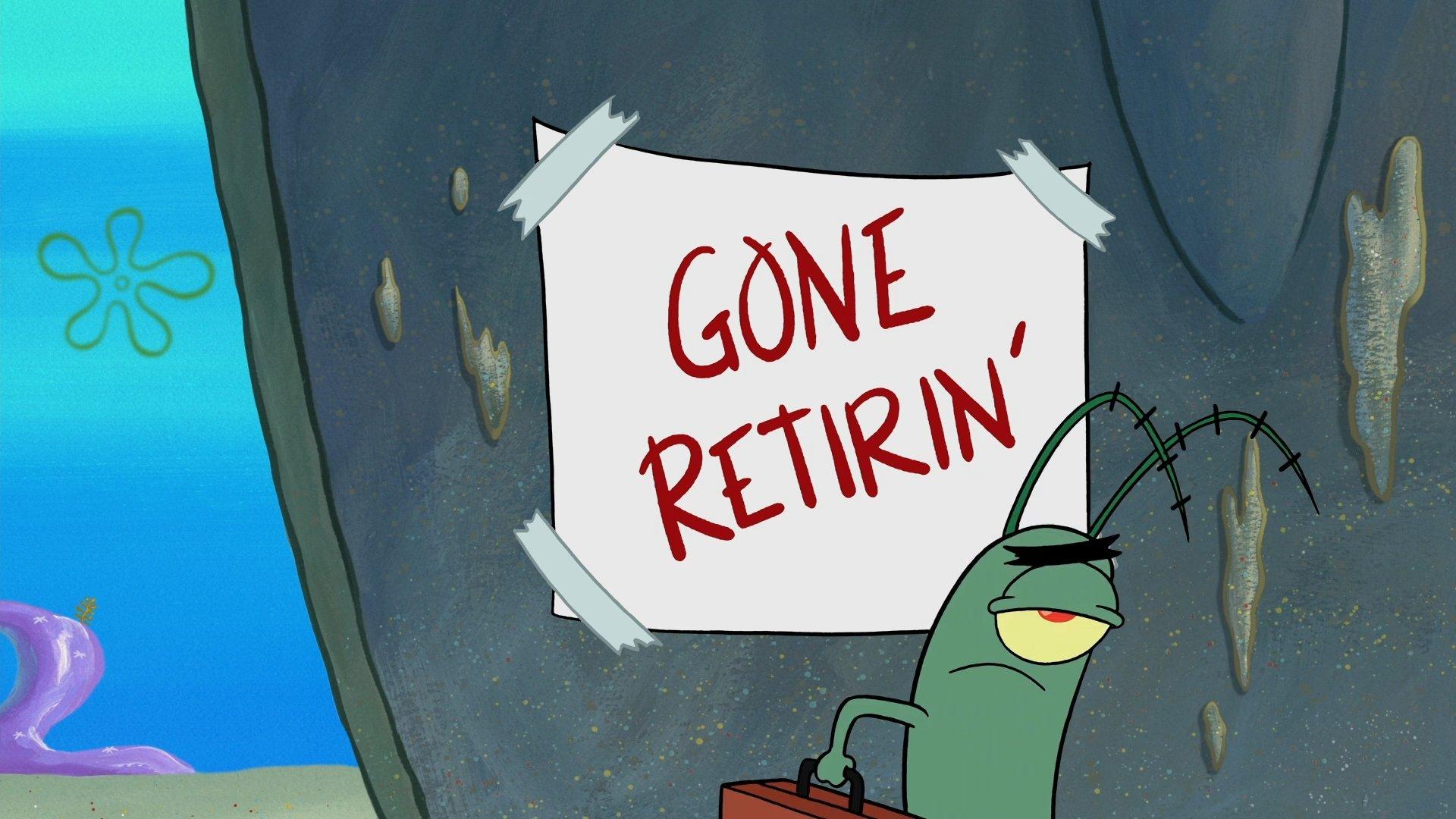 Still from Plankton Retires