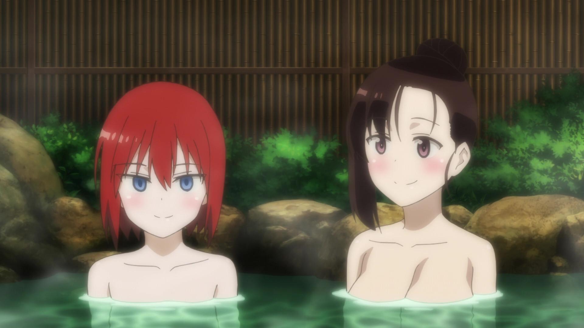 Still from Seton Academy EX Beat Girls "Hot Water Report"