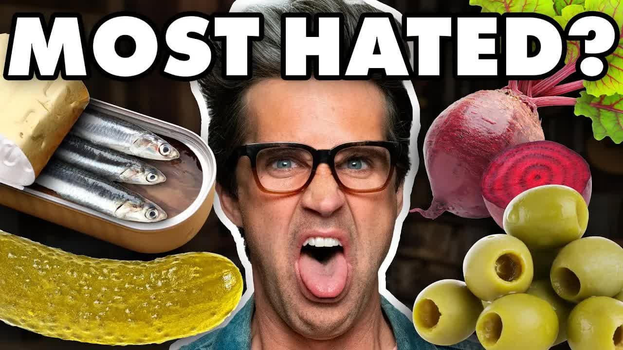 Still from What's The Most Hated Food? (Taste Test)