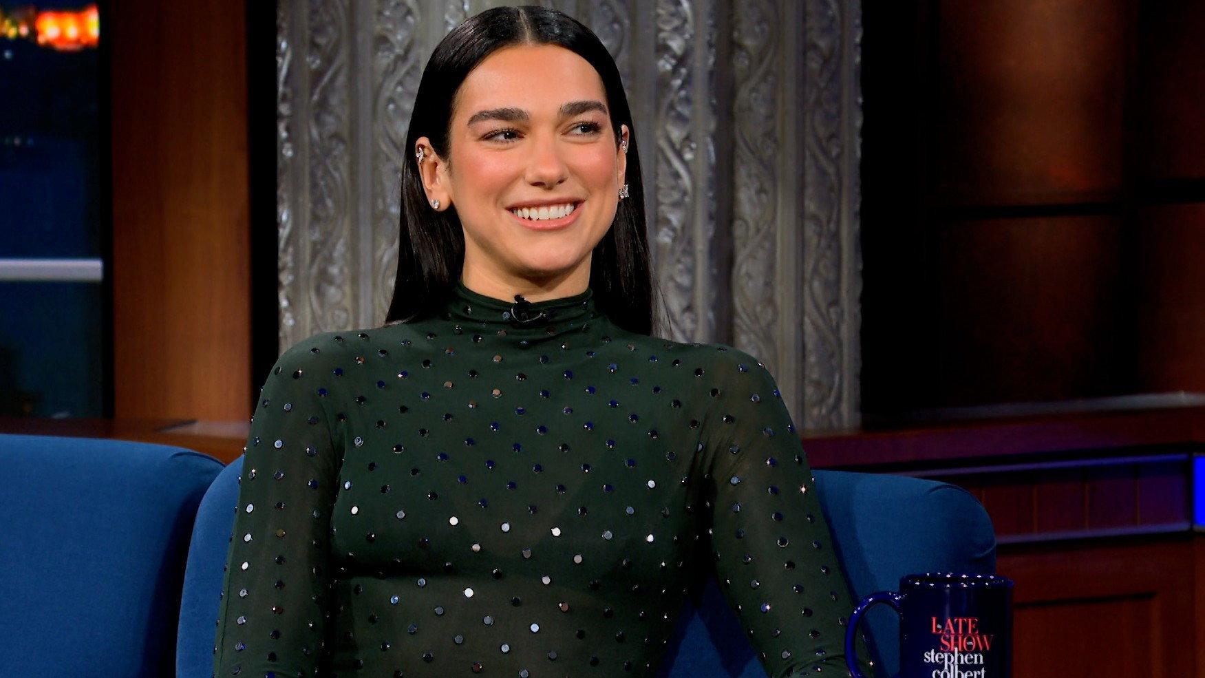 Still from Dua Lipa, Jon Batiste