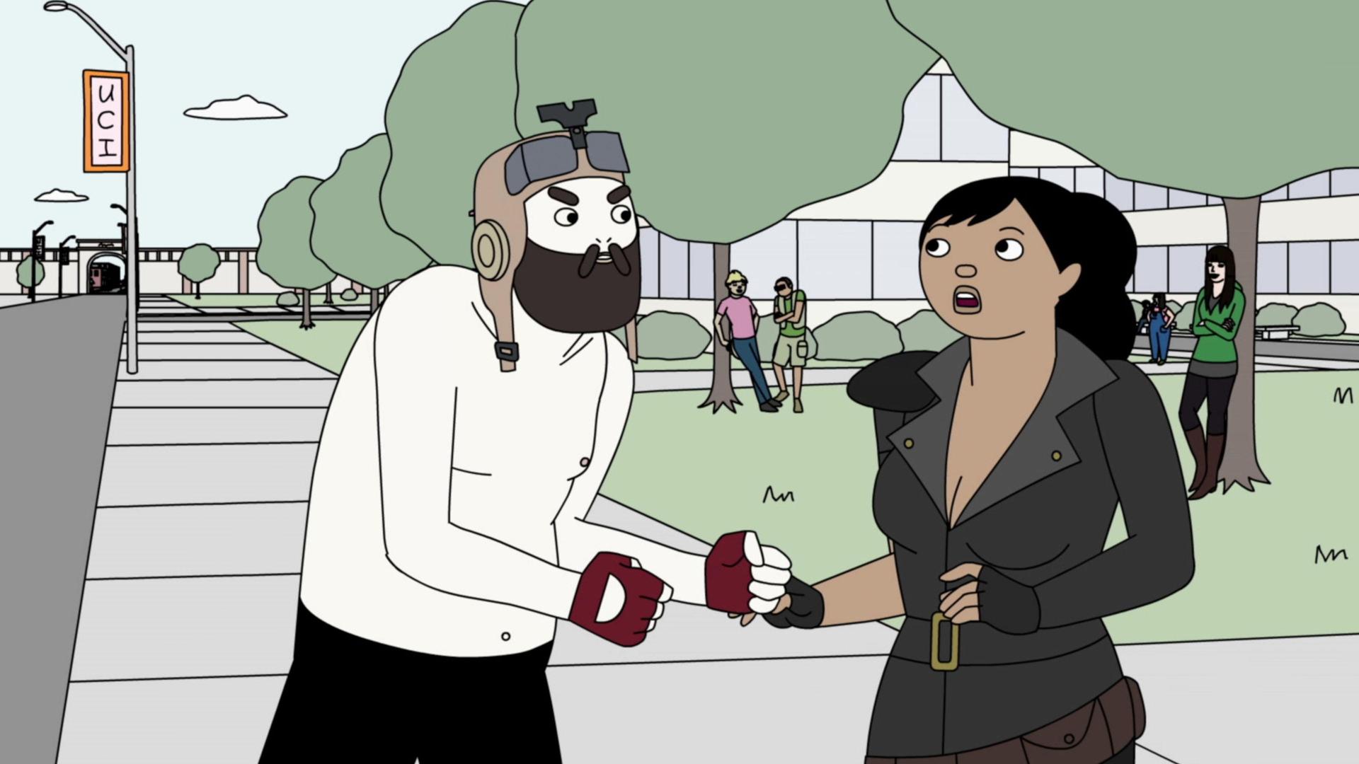 Still from Crow College