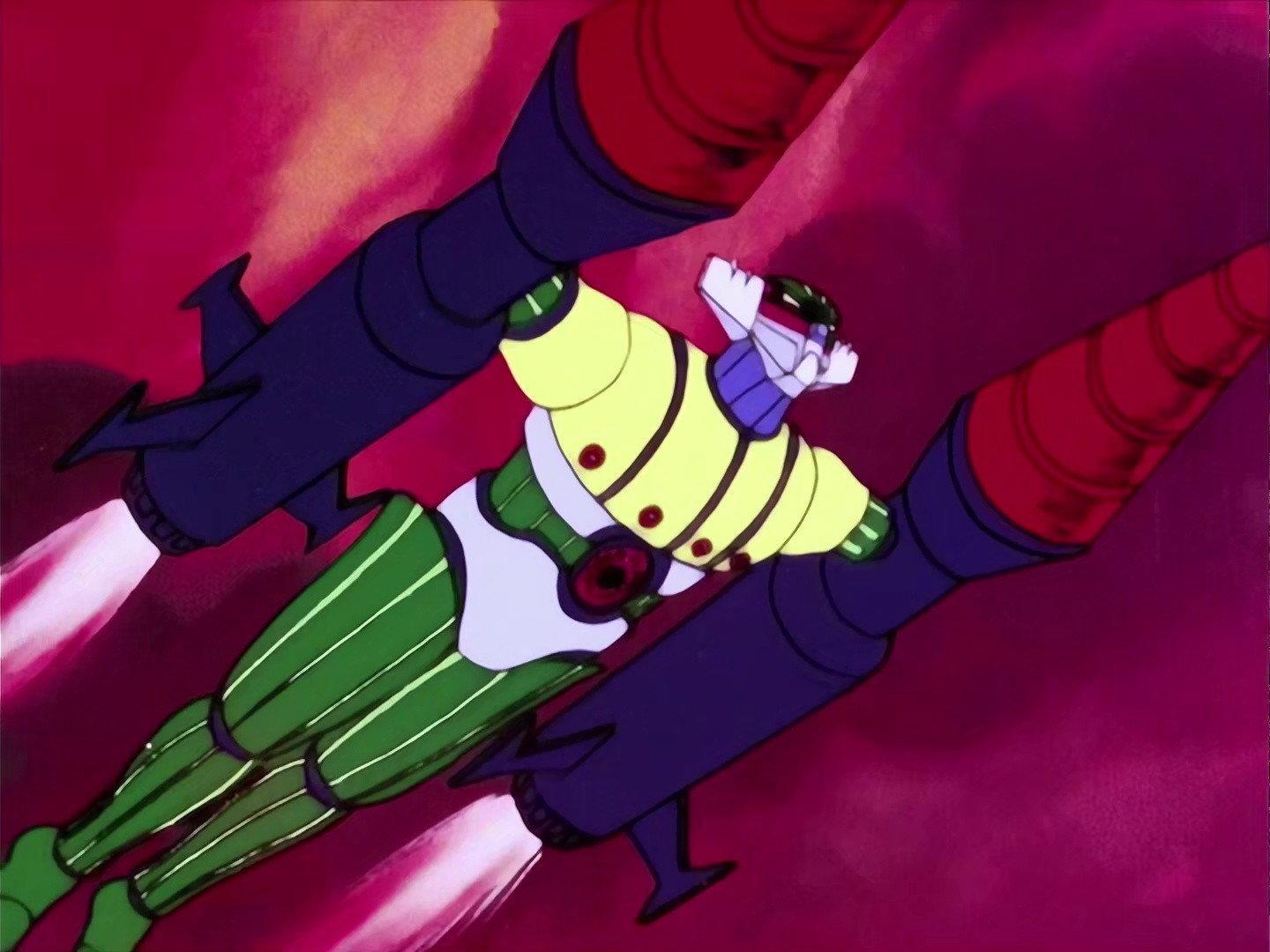 Still from Secret Attack!! Betting Life on the Mach Drill
