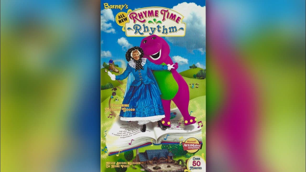 Still from Barney's Rhyme Time Rhythm