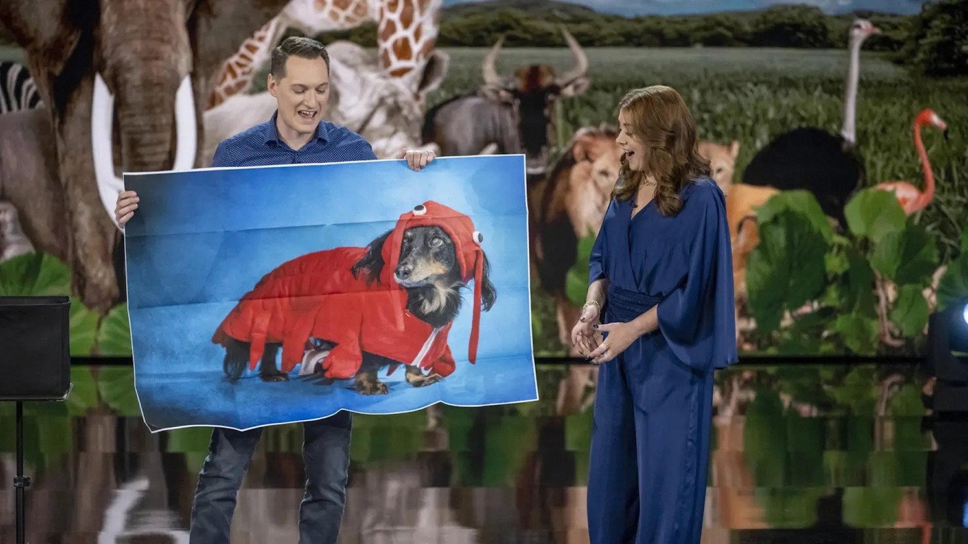 Still from Penn & Teller Animal Style