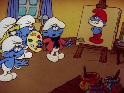 Still from Every Picture Smurfs A Story