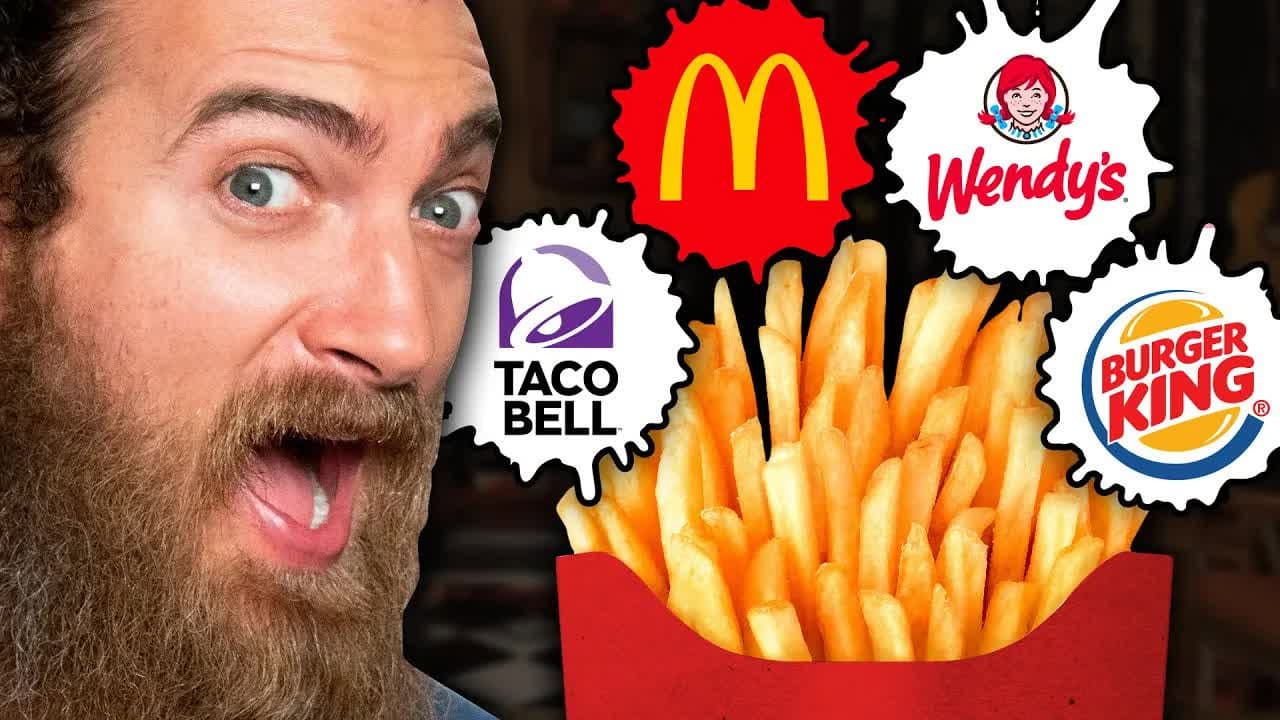 Still from Who Has The Best French Fries Sauce? (Taste Test)