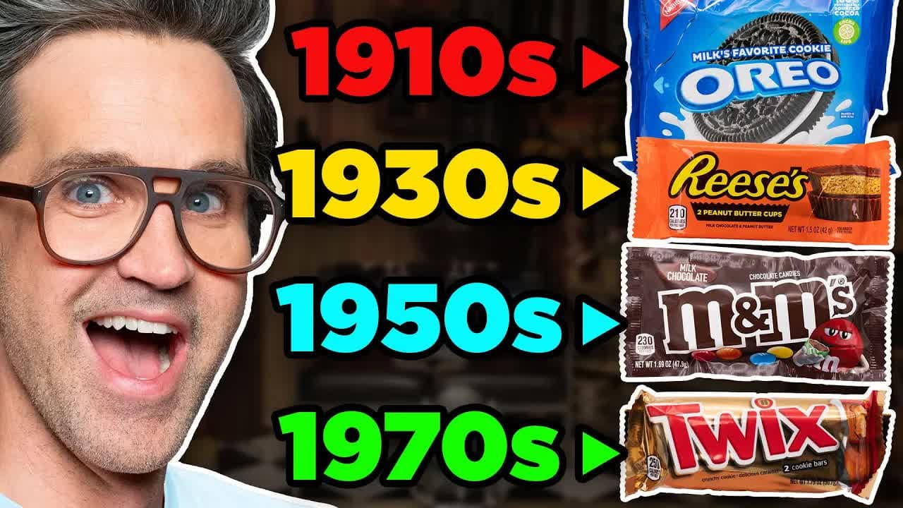 Still from Which Generation Invented The Best Snacks? (Taste Test)
