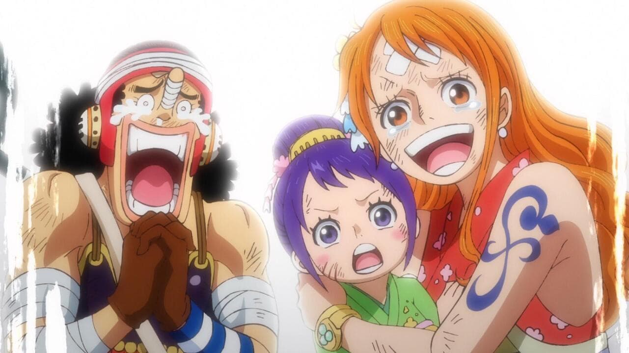 Still from The Animal Kingdom Pirates Trample Down! The End of the Kozuki Clan!
