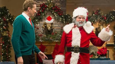 Still from Zach Galifianakis Wears a Santa Suit