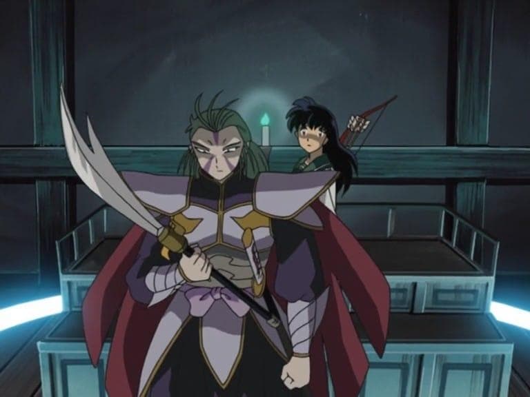 Still from The Great Duel at Shoun Falls