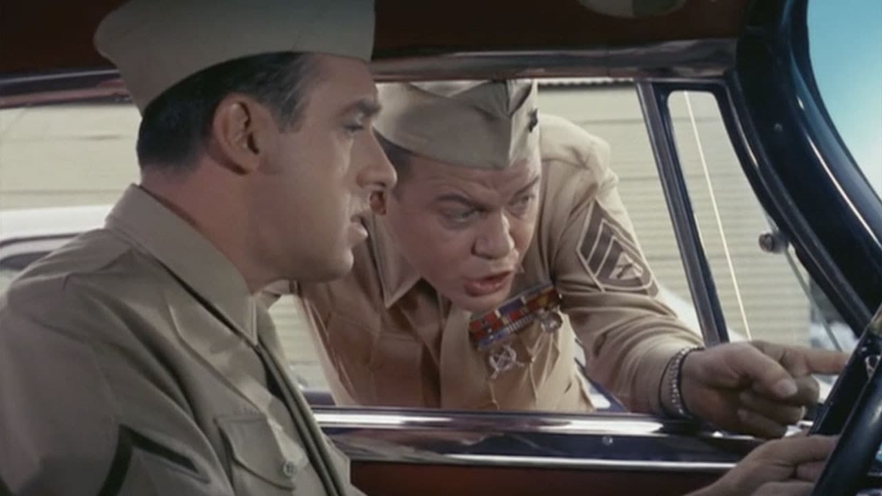 Still from Gomer Minds His Sergeant's Car