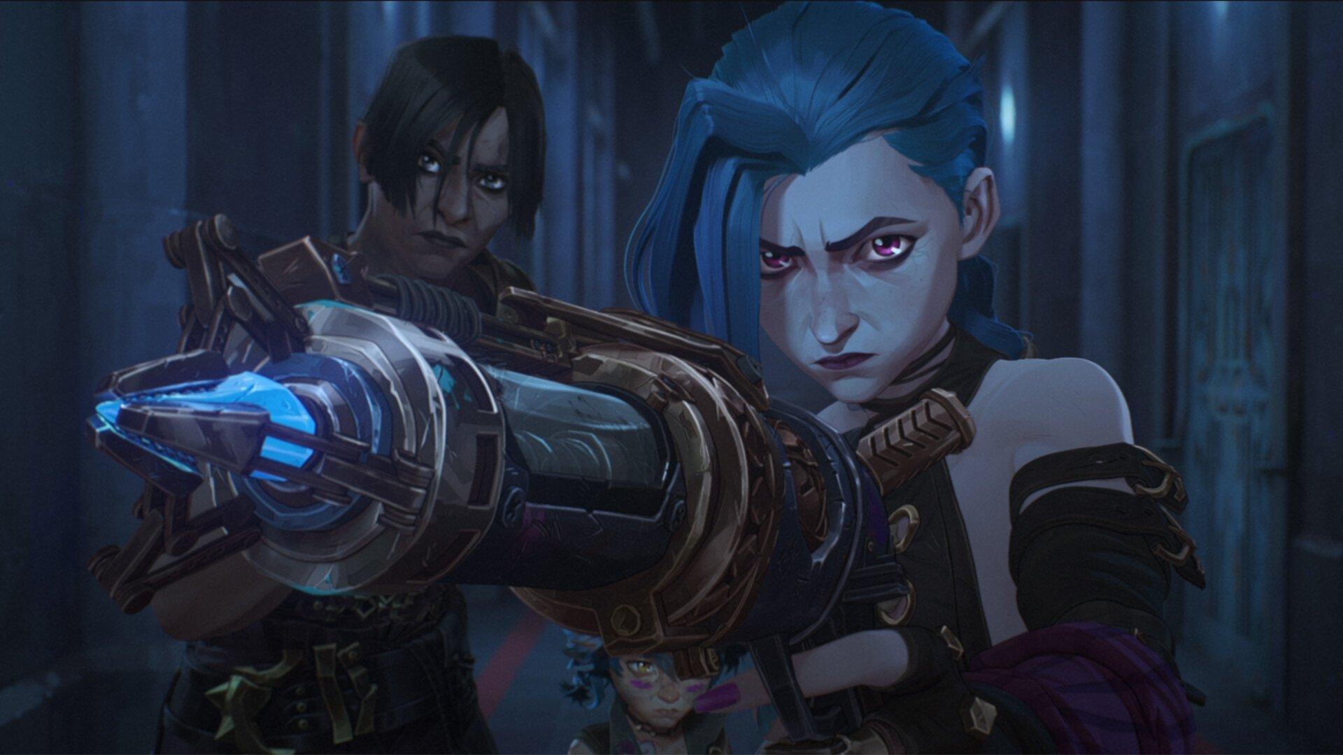 Still from Paint the Town Blue
