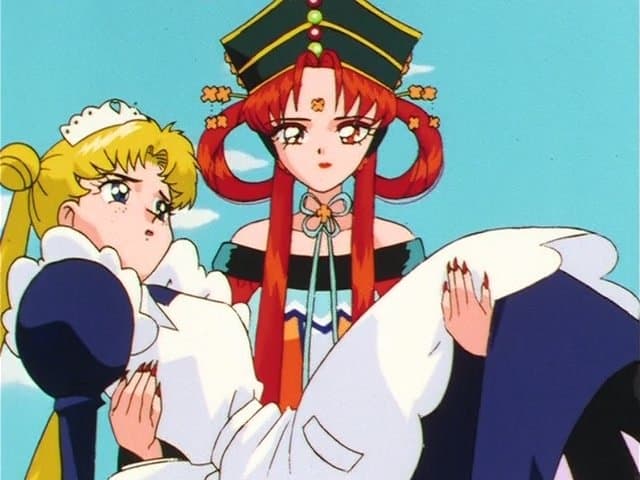 Still from The Stolen Silver Crystal: Princess Kakyu Appears