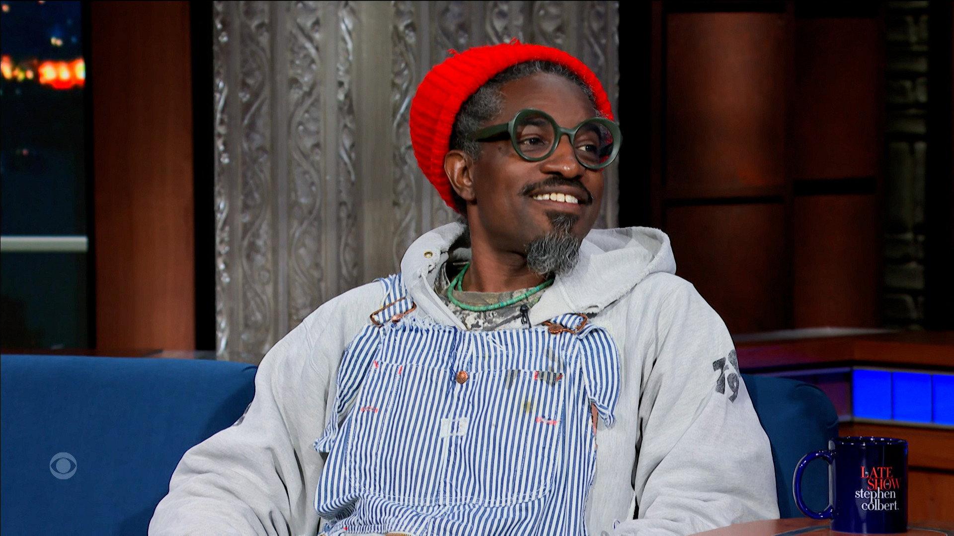 Still from 1/23/24 (André 3000, Jelani Cobb)