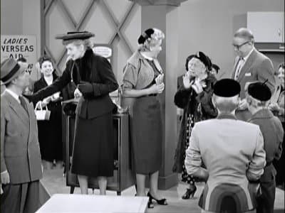Still from Ricky's European Booking