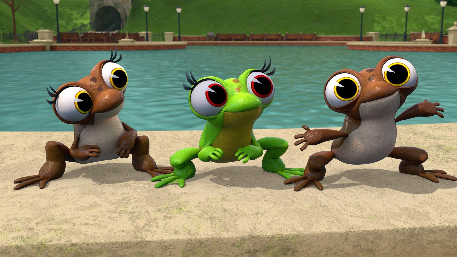 Still from Odd Frog Out