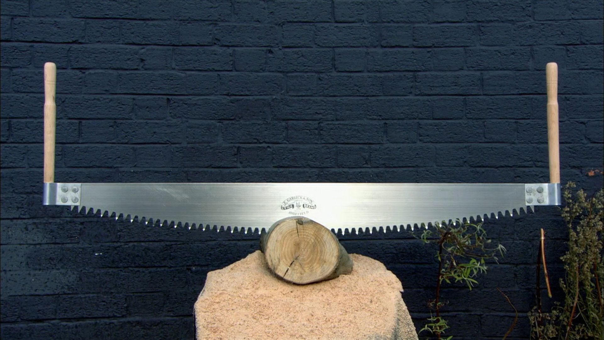 Still from Crosscut Saws, Haggis, Collectible Firearms