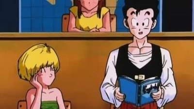 Still from Gohan Goes to High School