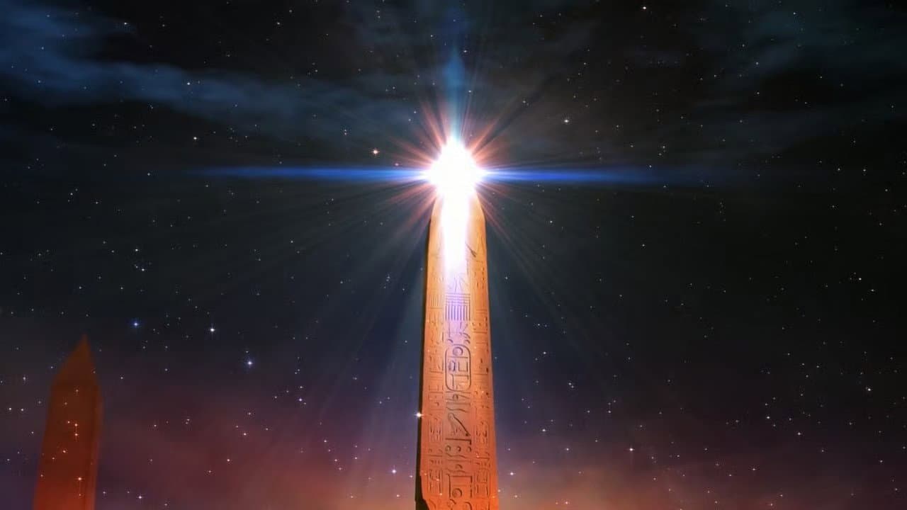 Still from The Power of the Obelisks