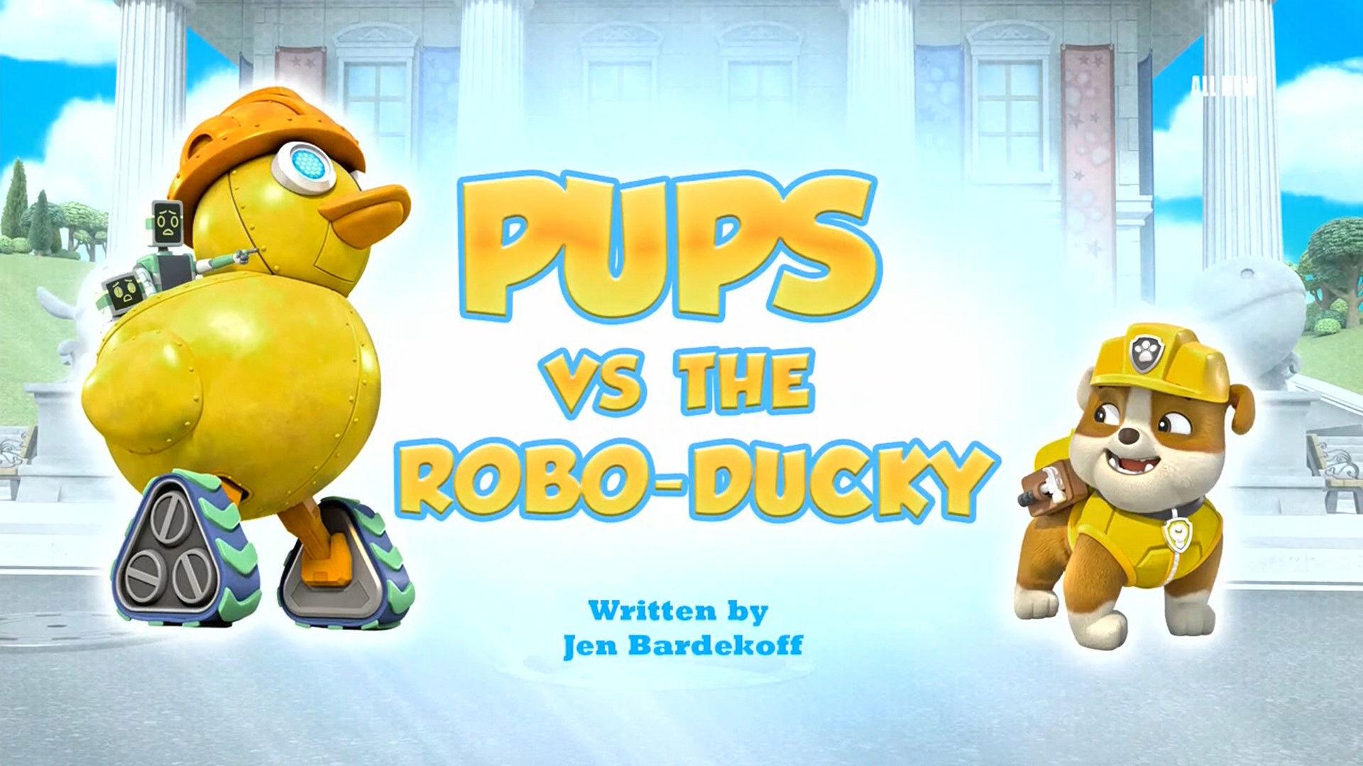 Still from Pups vs. The Robo-Ducky