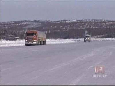 Still from Ice Road Truckers