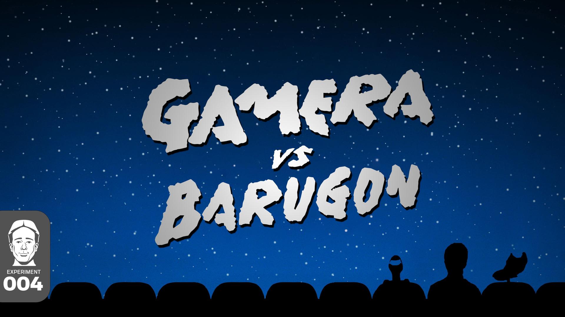 Still from Gamera vs. Barugon