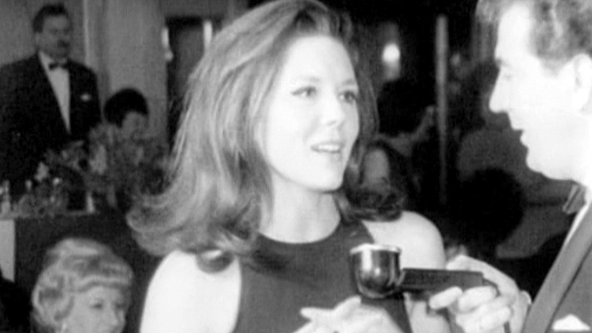 Still from ATV Newsreel Footage - Diana Rigg Receives TV Award