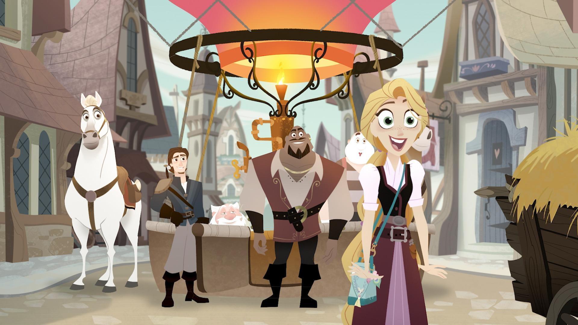 Still from Rapunzel's Return