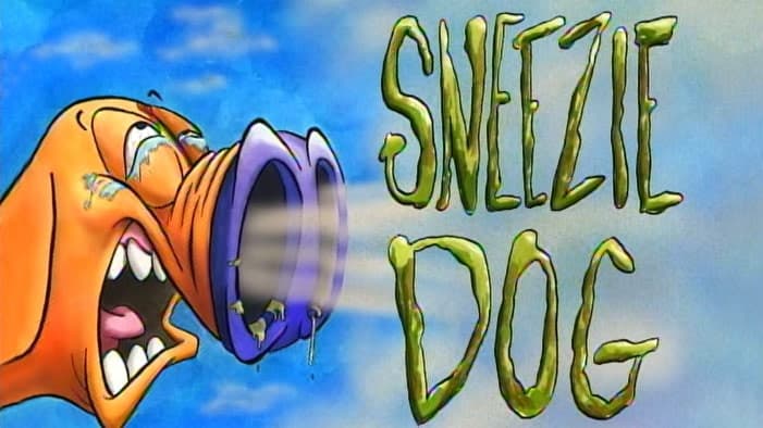 Still from Sneezie Dog