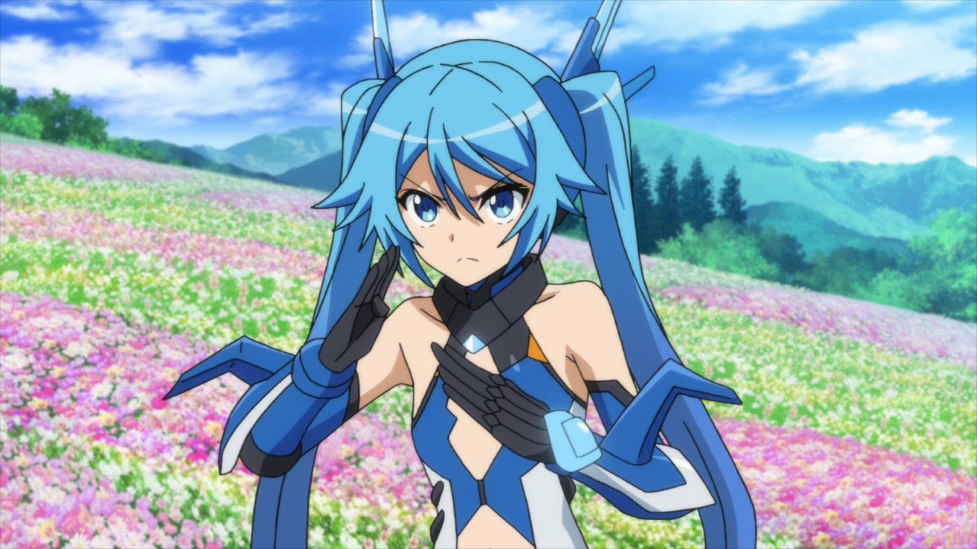 Still from The Azure Surge! Tail Blue